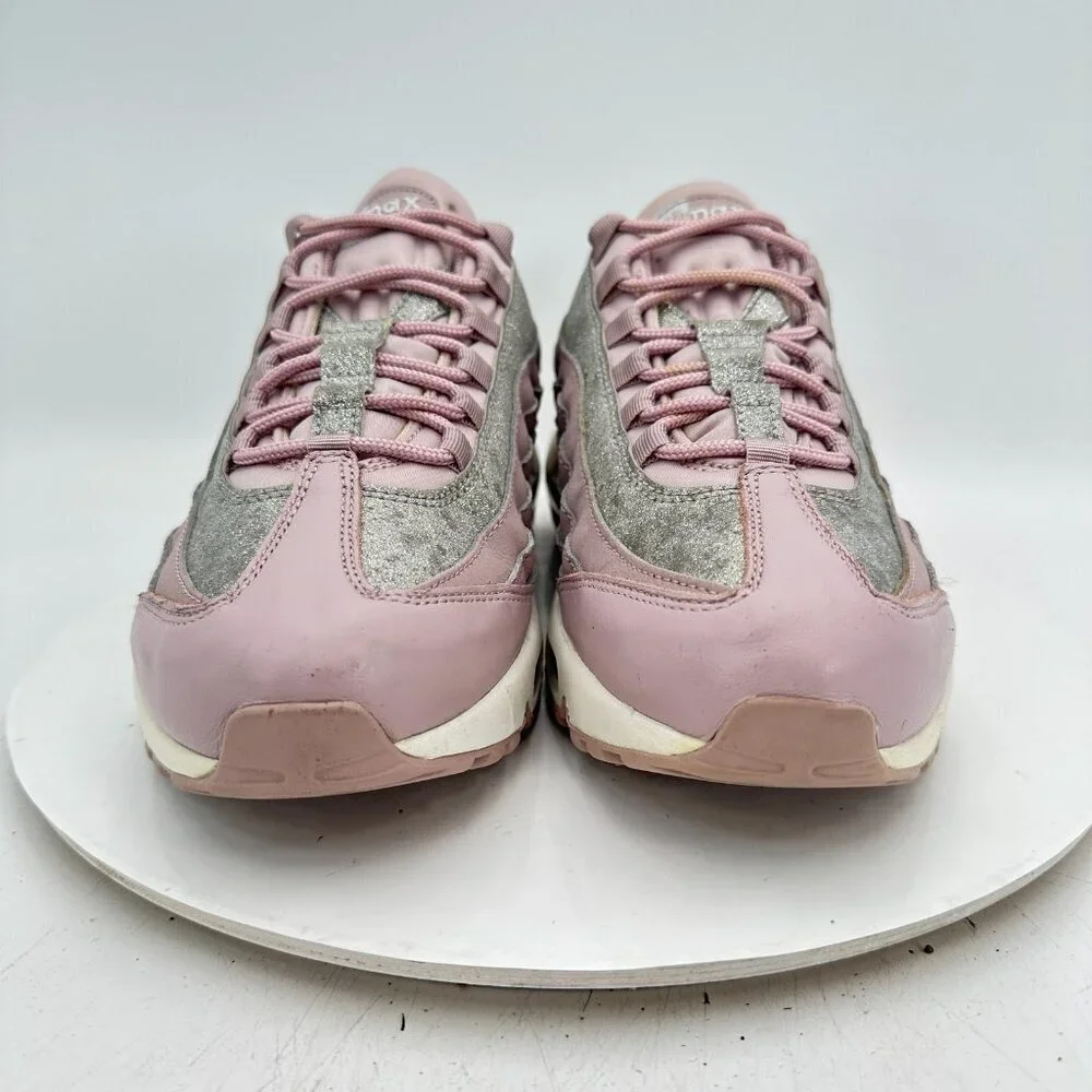 Nike Air Max 95 Particle Rose Women Size 10.5  AT0068-600 Rose Silver Shoes